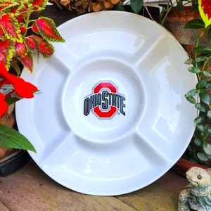 Ohio State University Party Tray Vintage NWT